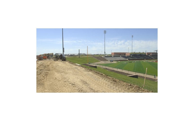 Construction of the Corn Crib (2010)